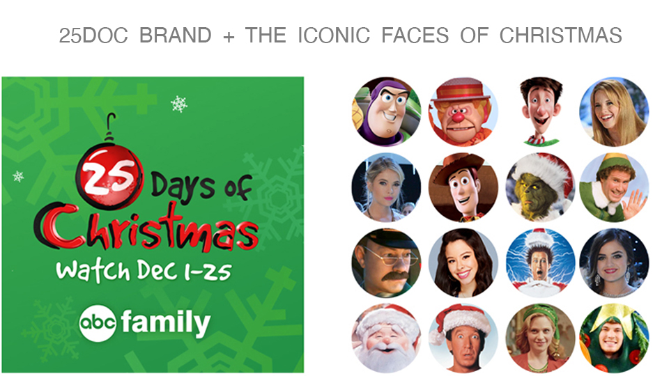 25 Days of Christmas package design