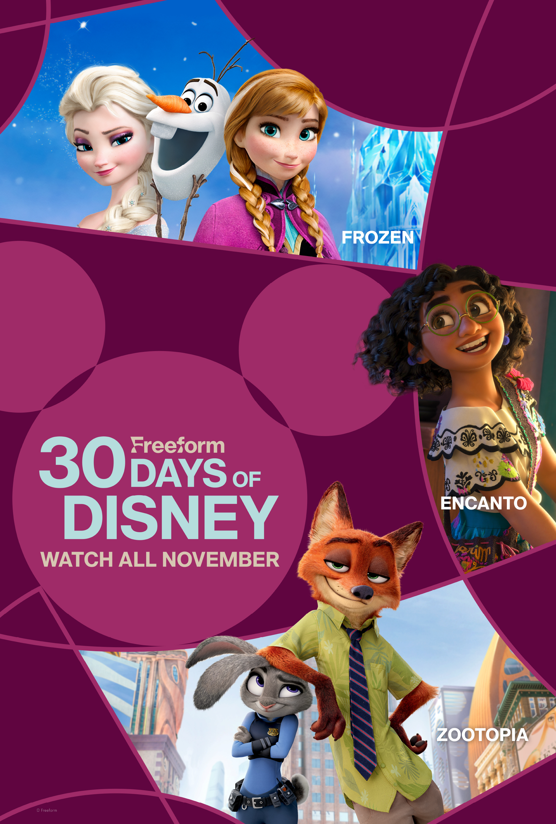 30 Days of Disney key art poster
